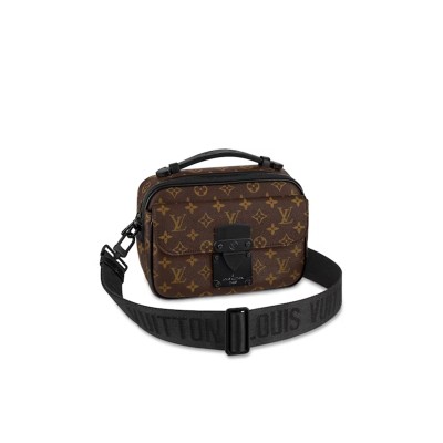LOUIS VUITTON S LOCK MESSENGER M45806 (22*18*8cm)